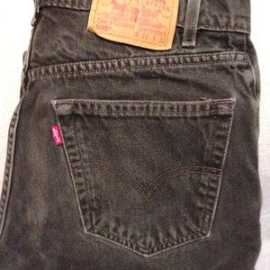 Levi's 505 Men's 32x32 Black Jeans